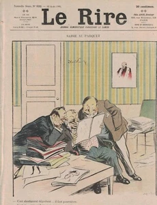1905 Le Rire August 12 - French Humor - Guillaume, Charly, Radiguet, Grandjouan - Picture 1 of 2