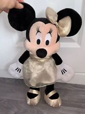 Disney Store - Minnie Maus im goldenen Kleid - Limitiert 2013 - Plüschtier,...