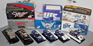 Rusty Wallace Miller Lite 1/64 Action NASCAR Diecast Lot of 6 - Picture 1 of 7