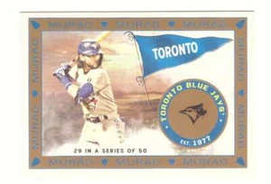 2021 Topps Allen and Ginter T51 Murad Reimagined - TORONTO BLUE JAYS Bo Bichette - Picture 1 of 3