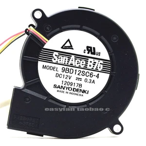 Sanyo San Ace B76 Blower Fan 9BD12SC6 3-Wire Fan DC 12V 0.3A Nexsan SataBeast - Picture 1 of 2