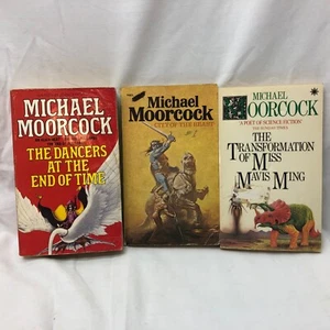 3 Michael Moorcock Paperbacks The Transformation fo Miss Mavis Ming City Beast - Picture 1 of 15