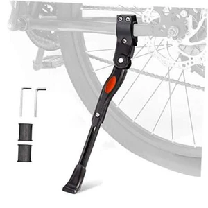 Adjustable Bike Kickstand Aluminum Rear Side Bicycle Stand for Bike 22"-27" - Picture 1 of 7