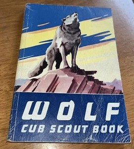 Wolf Cub Scout book 1958 Paperback Handbook - Picture 1 of 5
