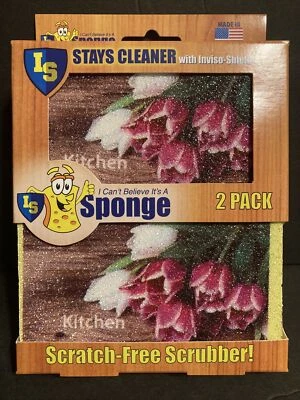 Esponja depuradora de tulipanes - 2pk I Can't Believe It's a Sponge Foto 1 de 4