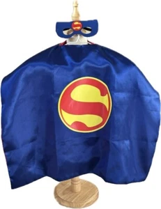 Children's Reversable Superman/Supergirl Cape and Masks - Costume / Cosplay - Picture 1 of 3