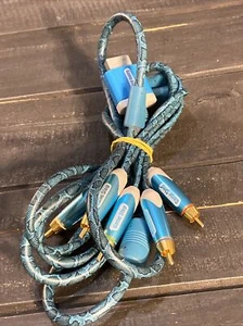 GAMESTOP BLUE COMPONENT HD CABLE for NINTENDO Wii system - Picture 1 of 4