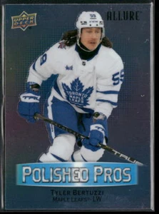2023-24 Upper Deck Allure Tyler Bertuzzi Polished Pros #PP-20 Maple Leafs - Picture 1 of 2