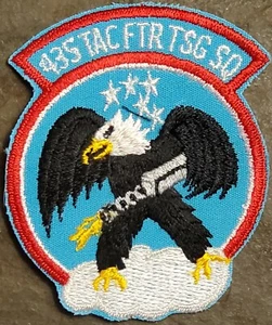 Cold War USAF US Air Force 435th Tactical Fighter Training TSG Squadron Patch - Picture 1 of 2