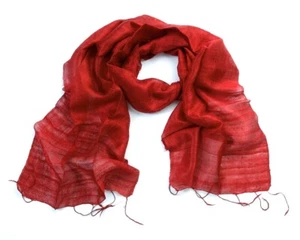Red Silk Scarf - Picture 1 of 1