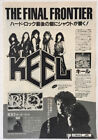 Keel The Final Frontier Album Advert 1986 Clipping Japan Magazine Ml 4A