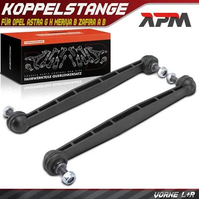 2x Koppelstange Stabilisator Vorne L+R für Opel Astra G H Meriva B Zafira A B - Bild 1 von 4