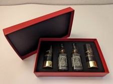 Jack Daniels WINCHESTER BRASS BASES Set mit 2 Shot Gl&auml;sern und 2 Mini 50 ml&nbsp;