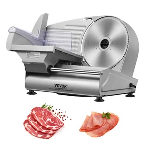 VEVOR Meat Slicer 180W Electric Deli Food Slicer with 7.5 inch SUS420 Blade - Picture 1 of 12