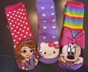 Disney Girls Socks lot - Picture 1 of 3