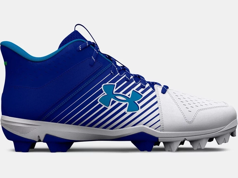 Under Armour Men's UA Leadoff Mid RM Adult Baseball/Softball Molded Cleats - Image 1 of 1