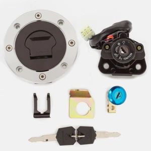 Cerradura de asiento con tapa de gas combustible interruptor de encendido se adapta a Suzuki Hayabusa GSX1300R 1999-2007 - Imagen 1 de 7