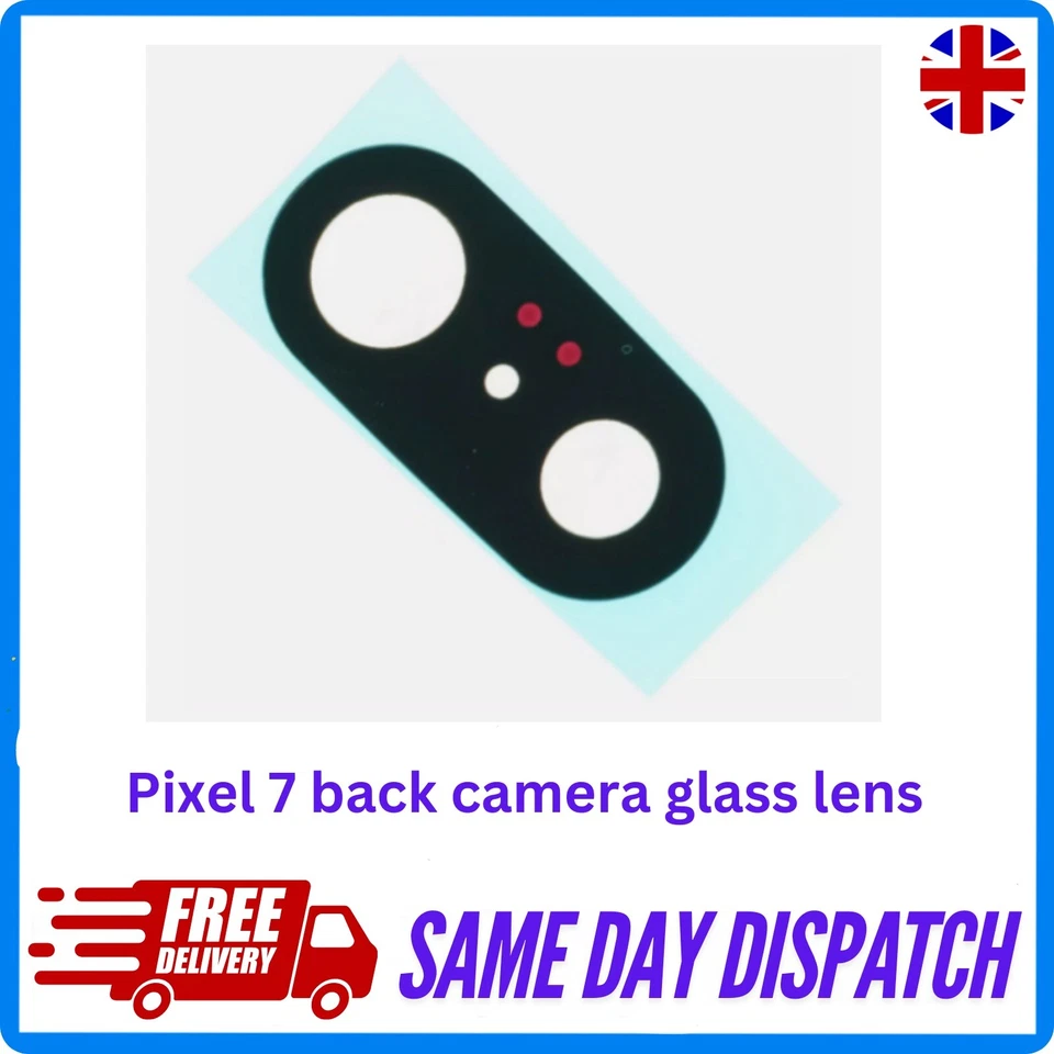For Google Pixel 7 Replacement Rear Back Camera Lens Glass - UK Stock - Image 1 of 1