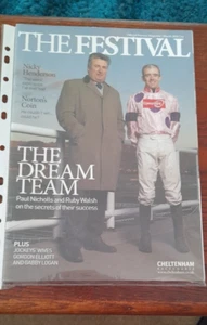 THE FESTIVAL MAGAZINE - 2010 - OFFICIAL GUIDE/PREVIEW FROM CHELTENHAM RACECOURSE - Picture 1 of 2