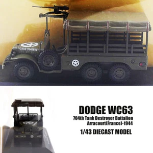 WWII Dodge WC63 704th Tank Destroyer Battalion Arracourt France 1/43 Truck IXO - Picture 1 of 7