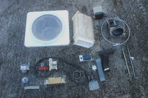 BRITISH BUILT HOOVER LOGIC A8534 WASHER DRYER. BROKEN FOR INDIVIDUAL SPARES - Picture 1 of 13
