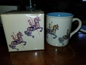 Willitts The Mug Line 1986 Boy Carousel Vintage Tasse - Bild 1 von 4
