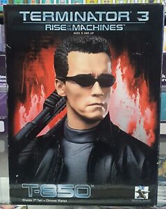 Gentle Giant Terminator 3 Rise Of The Machines T-850  7 Inch Mini-Bust #134/3000