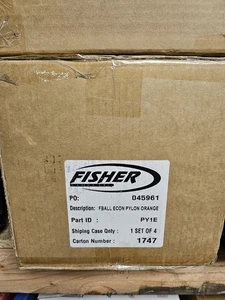 Fisher Anchorless Weighted Orange Football Pylons, 4-pack - Picture 1 of 2