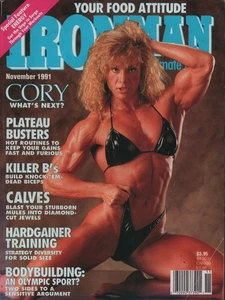 Ironman Magazine 11/1991 Cory Everson Women’s Physique Exclusive Marla Duncan - Picture 1 of 11