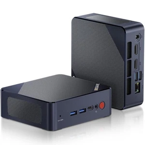Linux Mini PC, Intel 12ème N100 16 Go RAM DDR4 512 Go SSD Linux Serveur Ordinateurs... - Photo 1/7
