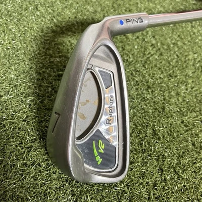 Ping Rapture V2 7 Iron RH Blue Dot AWT Steel Regular Flex - Image 1 of 4
