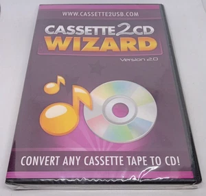 Cassette 2 CD Version 2.0 Clearclick Software Factory Sealed Windows 8/7 - Afbeelding 1 van 3