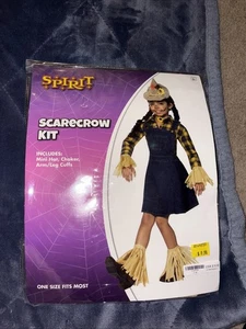 Spirit Halloween Kids Scarecrow Kit Halloween Costume - Picture 1 of 2