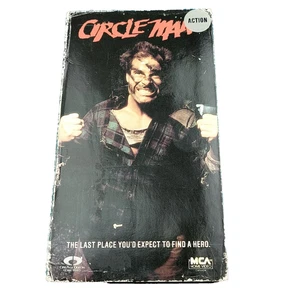 Circle Man VHS Last Man Standing Vernon Wells MCA Rare Action Cage Fighting HTF  - Picture 1 of 16