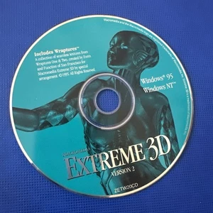 Extreme 3D PC Software For Windows 95 & NT - Afbeelding 1 van 10