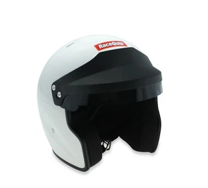 RaceQuip® 256113RQP OF20 Racing Helmet - Open Face - Snell SA2020 - White - - Picture 1 of 12