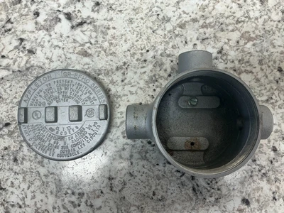 *ENVÍO GRATUITO* Caja de conexiones Appleton GR-EFHC tipo T 1/2" Foto 1 de 3