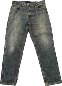 Lands End Flanell gefütterte Jeans Traditional Fit 37 x 33,5 warm Work Wear Denim - Bild 1 von 14