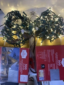 weihnachtsbeleuchtung Eiszapfen 2 gebrauchte Schachteln Eiszapfenlichter mit den extra Leuchtmitteln - Bild 1 von 6