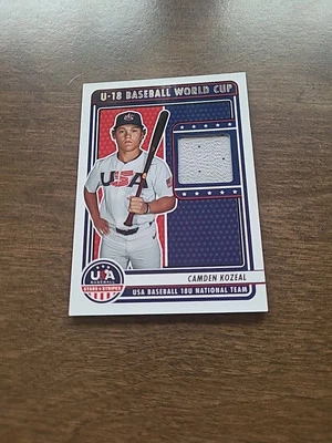 2023 USA S&S Camden Kozeal Relic RC #U18-CK C001215 - Image 1 of 2