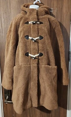MARKS & SPENCER COLLECTION Teddy Duffle Coat - UK 20 /EU 48 - Image 1 of 4
