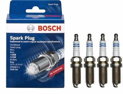4 x BOSCH SPARK PLUGS For VAUXHALL ASTRA MK6 (J) 1.4 1.6  - Image 1 of 4