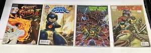 Teenage Mutant Ninja Turtles Comic Book Lot Mega Man HTF Reader Bagged Boarded - Picture 1 of 12