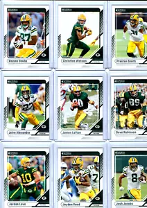 2024 Donruss Football Green Bay Packers Team Set 14 Base Cards + 1 Bonus Card + - Picture 1 of 2