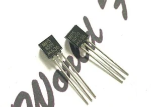 2pcs(1pair)-Motorola ( MPS8099 & MPS8599 ) 0.625W 80V 0.5A Transistor "Genuine" - Picture 1 of 2