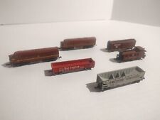 Trix N Scale Lot Diesel Locomotive Train Engine Pennsylvania #510, Caboose 