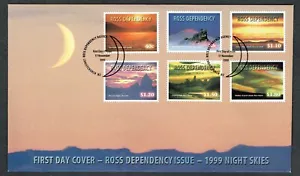 1999 ROSS DEPENDENCY FDC. "NIGHT SKIES". VERY FINE. - Picture 1 of 1