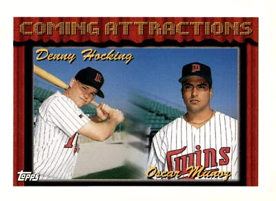 1994 Topps #771 Denny Hocking / Oscar Munoz - Image 1 of 2