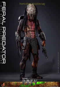 Figura de acción Hot Toys 1/6 Tms114 Feral Predator en stock - Imagen 1 de 8