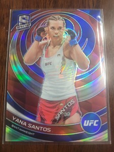 2023 UFC Chronicles Spectra Prizm Yana Santos # 395 /99